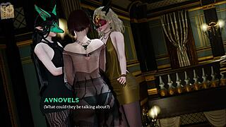 Eternum 123 game features curvy teen 18+ in outfit