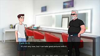 In lust legacy hentai game episode 5, the naughty lingerie photoshoot with step mom unfolds seductively