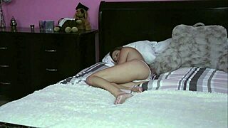 I get super horny when my stepbro enters my room for a taboo blowjob with his big cock.