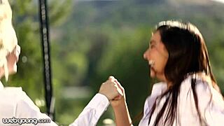 Elsa Jean Gets Hard Fucked By Her College Rebel Bestie Karlee Grey After They Skipped Classes