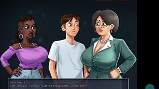 Cute Sexy Teen Shows Big Tits At Party