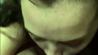 Wow, can this gorgeous amateur with natural big tits swallow after an amazing blowjob?