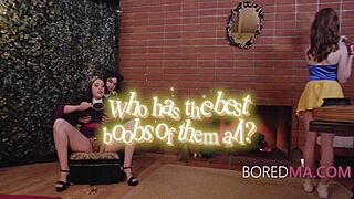 Evil Queen dominating Snow White in wild free use trials! 😈