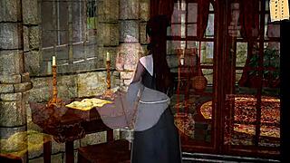 Redhead in My New Family Fucks Monster Cock Intensely