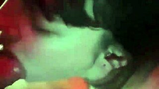 My beautiful bondaged tattooed girlfriend Sandraxo1 gives me a blowjob, but I messed up the bondage a bit.