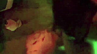 My beautiful bondaged tattooed girlfriend Sandraxo1 gives me a blowjob, but I messed up the bondage a bit.