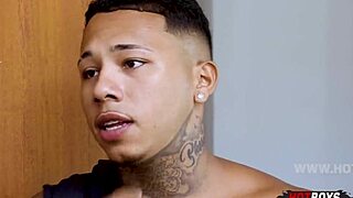 Young Cariocas guys took me hard in wild threesome action.