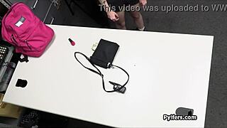 Sticky Fingers Sage Lands in Backroom for Hardcore Office Casting