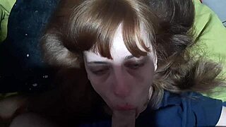 Oh wow! Teen eagerly sucks her stepbrother's monster cock!