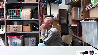 black teen 18+ busted by cop for stealing leash 😱