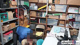 black teen 18+ busted by cop for stealing leash 😱