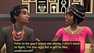 Black mom in law flaunts her body to her teen son