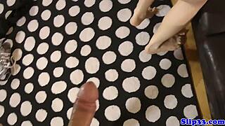 Cute UK teen POV fucked closeup