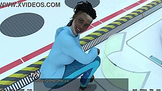 Stranded in Space 7 - Redhead step sister caught showering, so hot! 🔥