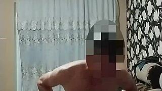 I watch the milf jump on that monster cock, her big ass bouncing