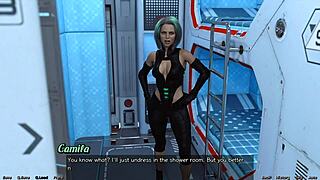 Stranded in Space 7 - Redhead step sister caught showering, so hot! 🔥