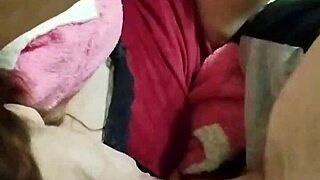 I watch the milf jump on that monster cock, her big ass bouncing