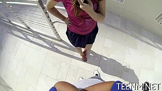 Yo, playgirl Courtney Loxx is straight-up sucking cock for cash, wild stuff! 😜