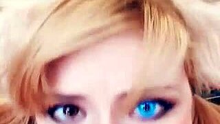 Lovely Young 18+ Babe Deepthroats Big Cock and Plays Pussy in Lingerie POV