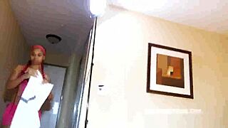 19-Year-Old Ms. Freak Nasty Teen Swallows Dick in Ghetto Oral Scene