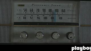 Stunning brunette Alexandra Tyler strips outdoor showing her perfect boobs