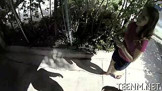 Sexy Babe Courtney Loxx Sucks Cock Hard and Rough!