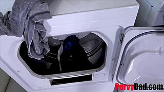 step daughter craves old cock blowjob 😈