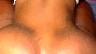 caramel addicted teen 18+ gets doggystyle creampie from black pov