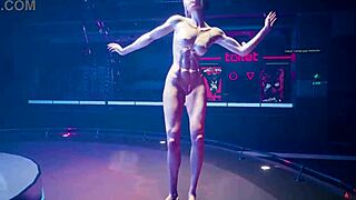 lucy feels aroused showing her tight teen body.