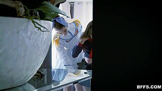 Damn! Hot Teen 18+ Cosplay Queens Share Big Cock in FFFM Foursome Action!