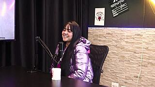 Pamela Sagaz Sends Nude in Sheer Red Lingerie!