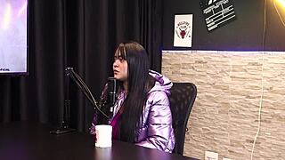 Pamela Sagaz Sends Nude in Sheer Red Lingerie!