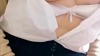 Student Uses Teacher as Dildo for Multiple Orgasms