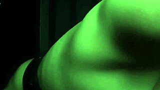 blonde teen with big cock gets homemade assfucking while smoking and spying