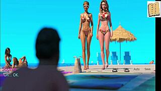 oh wow, a wife and her stepmother in this blonde teen cartoon adventure