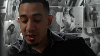 bethany gets convinced by creepy bruno for rough sex and ass fucking at his place