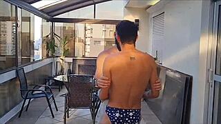 Fui A S�o Paulo E Comi Gostoso Na Cobertura Bareback