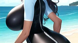 cute swimsuit girls big tits aur ass flaunt करती हैं compilation में