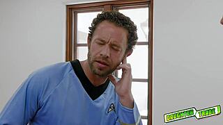 i'm a horny young 18+ lady pleasing my daddy with blowjob and letting him pound my big ass on the sofa