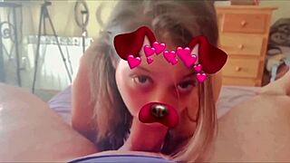 these young latinas suck cocks in a compilation with snapchat filters