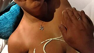 Vacation in Turkey, stepsister begs for tits massage! 😜