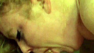 White Girl Sucking Dick With Intense Blowjob Action!