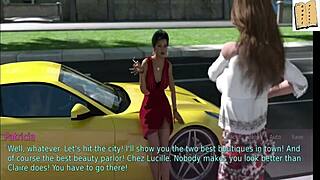 A WIFE AND STEPMOTHER PLAY EROTIC GAME WITH BIG ASS AND TITS!