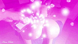 She gave her innocent ass for a gentle anal fuck.