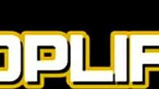 Pussy Licking with a Thief Turns Petite Blonde Wild, OMG!