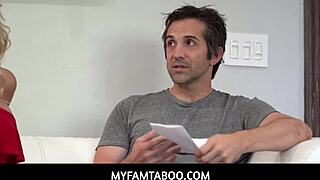 stepdad joins the private session with victoria lobov and andi rose