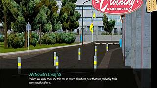 My New Family 268: Redhead with Big Tits in Homemade Anime Erotic Scene