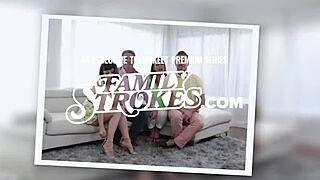 Three lesbian teens enjoy dildo fun in a summertime threesome.