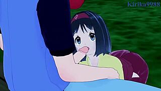 iris and erika wild creampie in pokémon hentai