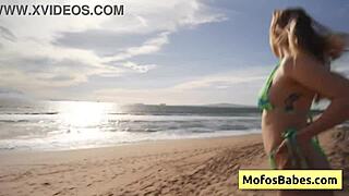 Busty Blonde Sahara Skye Sucks Charles Dera Wet in Car